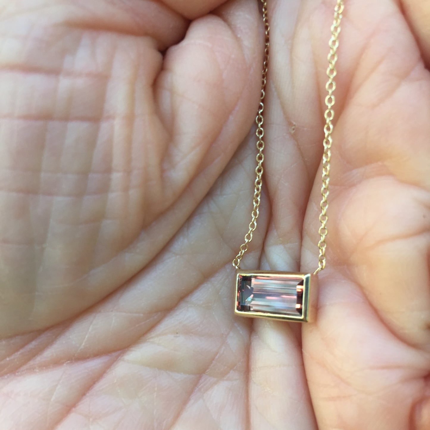 custom sapphire necklace